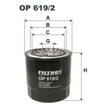 Filtre - Filtru ulei FILTRON OP619/2