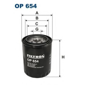Filtre - Filtru ulei FILTRON OP654