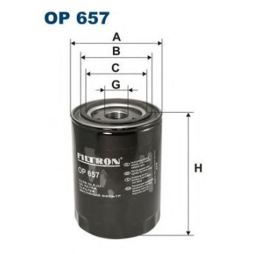Filtre - Filtru ulei FILTRON OP657