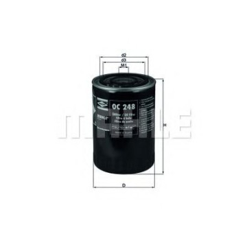Filtre - Filtru ulei MAHLE ORIGINAL OC 248