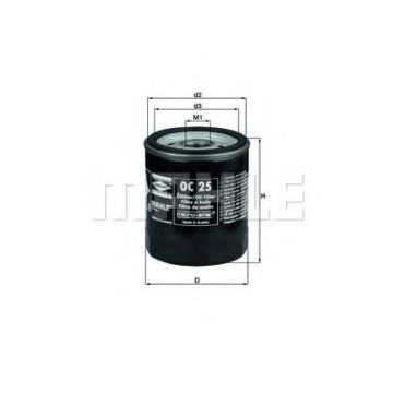Filtre - Filtru ulei MAHLE ORIGINAL OC 25