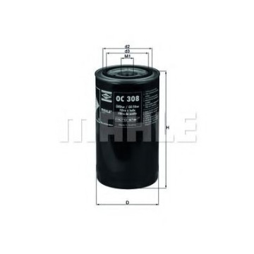 Filtre - Filtru ulei MAHLE ORIGINAL OC 308