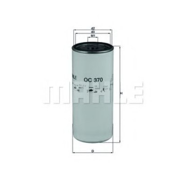 Filtre - Filtru ulei MAHLE ORIGINAL OC 370