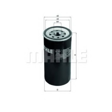 Filtre - Filtru ulei MAHLE ORIGINAL OC 474