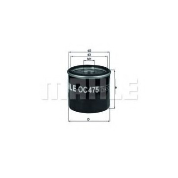 Filtre - Filtru ulei MAHLE ORIGINAL OC 475
