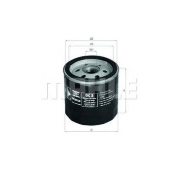 Filtre - Filtru ulei MAHLE ORIGINAL OC 5