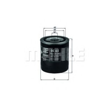 Filtre - Filtru ulei MAHLE ORIGINAL OC 65