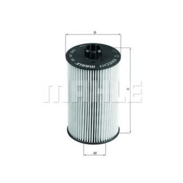 Filtre - Filtru ulei MAHLE ORIGINAL OX 157D