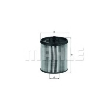 Filtre - Filtru ulei MAHLE ORIGINAL OX 182D