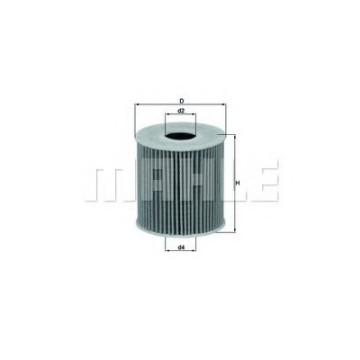 Filtre - Filtru ulei MAHLE ORIGINAL OX 339/2D