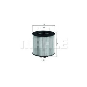 Filtre - Filtru ulei MAHLE ORIGINAL OX 341D