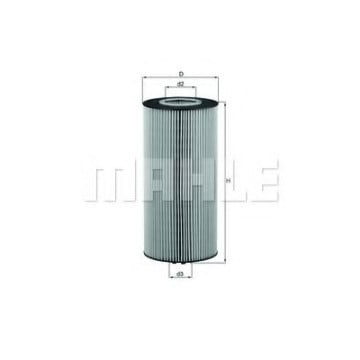 Filtre - Filtru ulei MAHLE ORIGINAL OX 348D