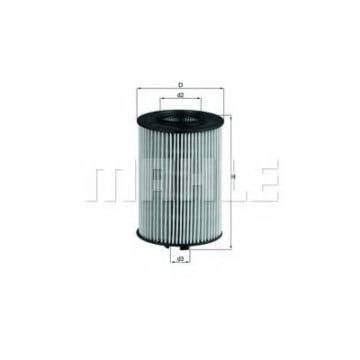 Filtre - Filtru ulei MAHLE ORIGINAL OX 382D