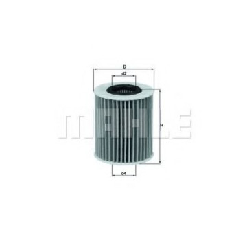 Filtre - Filtru ulei MAHLE ORIGINAL OX 413D2