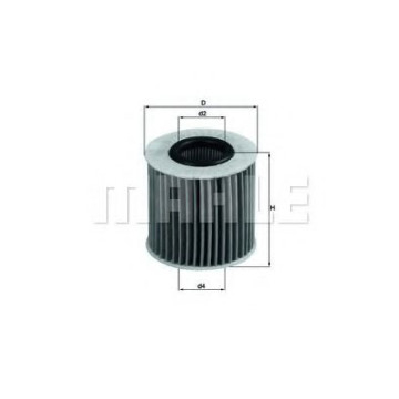 Filtre - Filtru ulei MAHLE ORIGINAL OX 414D2