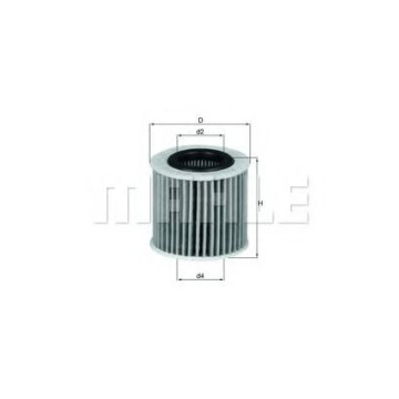 Filtre - Filtru ulei MAHLE ORIGINAL OX 416D1