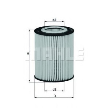 Filtre - Filtru ulei MAHLE ORIGINAL OX 433D