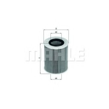 Filtre - Filtru ulei MAHLE ORIGINAL OX 437D