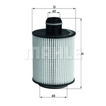 Filtre - Filtru ulei MAHLE ORIGINAL OX 553D