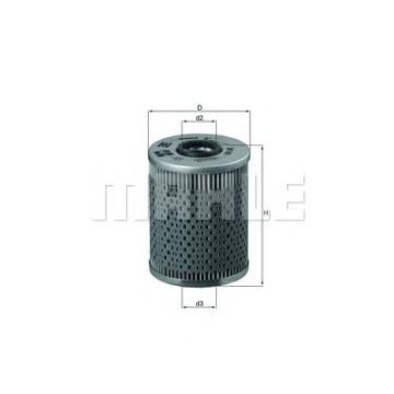 Filtre - Filtru ulei MAHLE ORIGINAL OX 68D