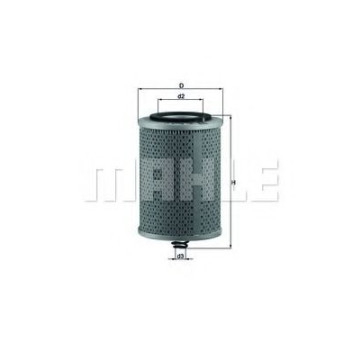 Filtre - Filtru ulei MAHLE ORIGINAL OX 71D