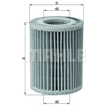 Filtre - Filtru ulei MAHLE ORIGINAL OX 825D