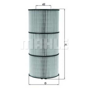 Filtre - Filtru ulei MAHLE ORIGINAL OX 832D