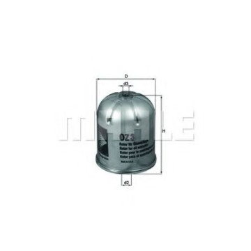 Filtre - Filtru ulei MAHLE ORIGINAL OZ 3D