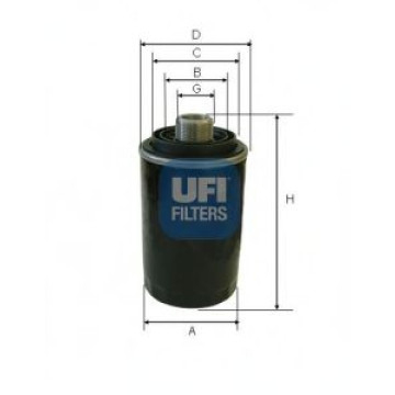 Filtre - Filtru ulei UFI 23.493.00