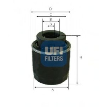 Filtre - Filtru ulei UFI 23.494.00
