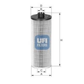 Filtre - Filtru ulei UFI 25.006.00
