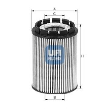 Filtre - Filtru ulei UFI 25.010.00