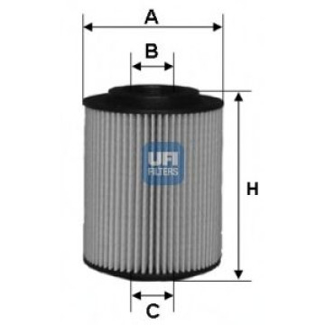 Filtre - Filtru ulei UFI 25.070.00