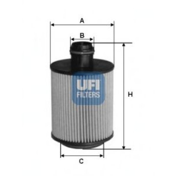Filtre - Filtru ulei UFI 25.093.00