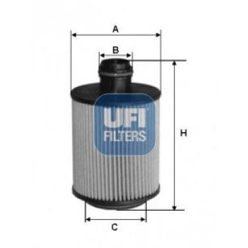 Filtre - Filtru ulei UFI 25.112.00