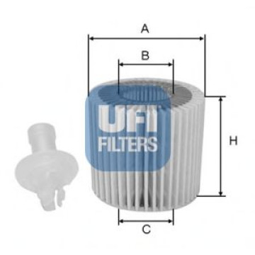 Filtre - Filtru ulei UFI 25.116.00