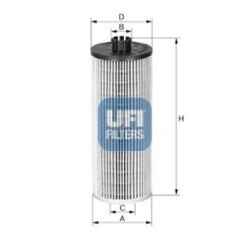 Filtre - Filtru ulei UFI 25.144.00