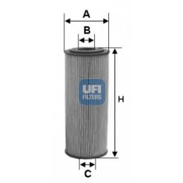 Filtre - Filtru ulei UFI 25.154.00
