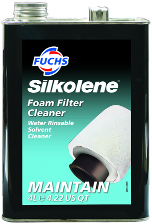 Intretinere si curatare filtre moto - Foam filter cleaner SILKOLENE 600985431 4 l
