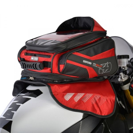 Genti bagaje moto - Geanta Rezervor Moto Rosu 30L Oxford OL246