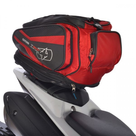 Genti bagaje moto - Geanta Spate Moto Rosu 30L Oxford OL336-OX