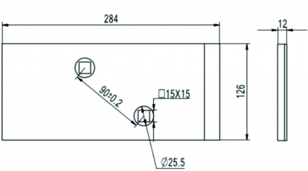 HammersMade HA7349 - Placa protectie plaz stanga/dreapta pt. plug Gregoire Besson echivalent 177349 [1]