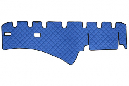 Material pentru plansa de bord - Husa bord compatibila cu Scania R (01.2005-12.2016), Albastru