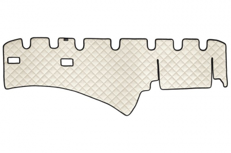 Material pentru plansa de bord - Husa bord compatibila cu Scania R (01.2005-12.2016), Crem