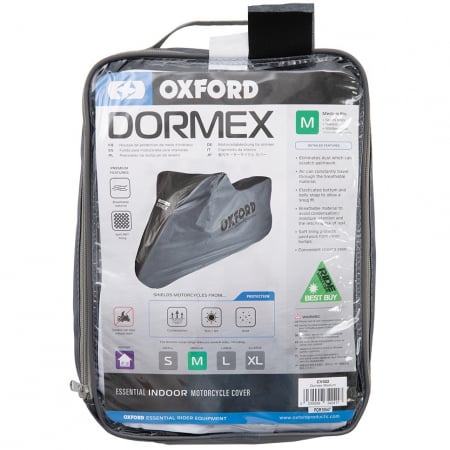 Huse moto - Husa Moto Oxford Dormex Gri Marimea M CV402