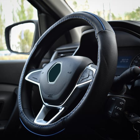 Accesorii auto interior - Husa Volan Soft Negru 37-39 Cm