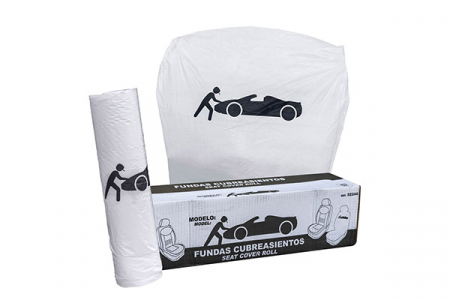 Scule si echipamente - Huse De Protectie Scaun 18Mc - Rola 250 Buc Jbm