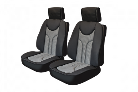 Huse Scaun Anatomic Negru - Set 2 Buc [1]