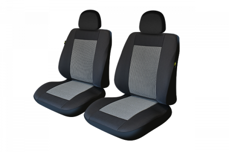 Huse scaun fata Lux negru M1- Set 2 buc [1]