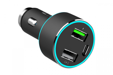 Incarcator Auto 1Xusb Qc3.0 + 1Xusb 2.4A + 1Xusb Type-C 42W [0]